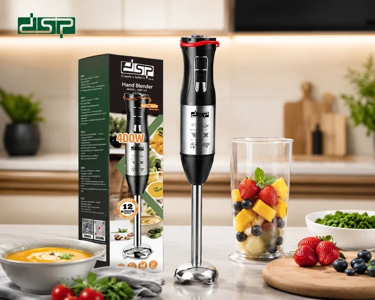 گوشت‌کوب برقی تک‌کاره DSP مدل KM1169 | توان 400 وات با تیغه استیل ضدزنگ