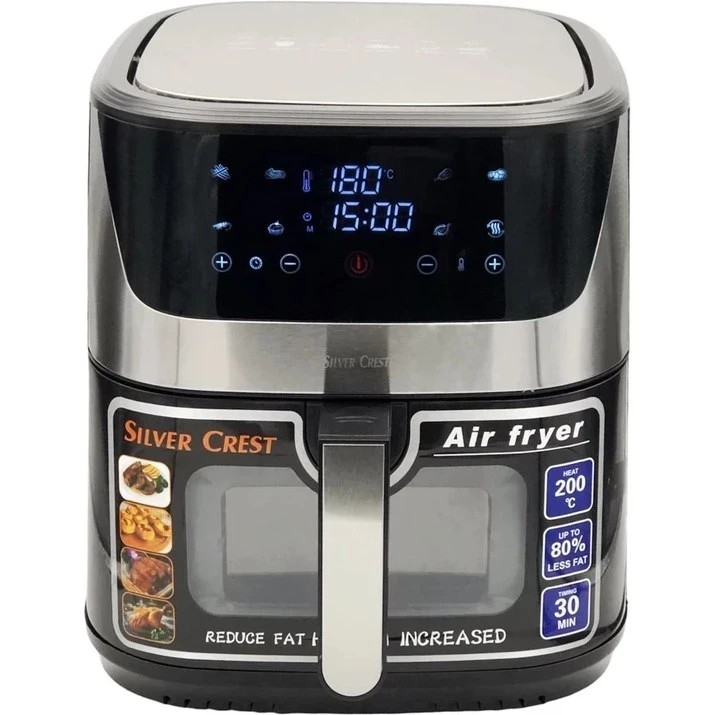 سرخ کن بدون روغن سیلور کرست مدل SCS-6090 ظرفیت 12.5 لیتر