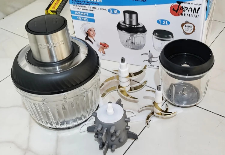 خردکن و آسیاب دوقلو پاناسونیک دو کاسه مدل HM-1863
