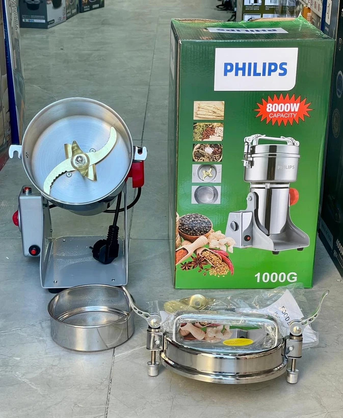 آسیاب صنعتی فیلیپس- ظرفیت 1000G گرمی قدرت 8000W وات مدل PH-2025