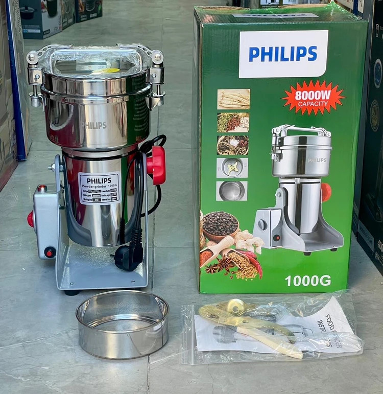 آسیاب صنعتی فیلیپس- ظرفیت 1000G گرمی قدرت 8000W وات مدل PH-2025
