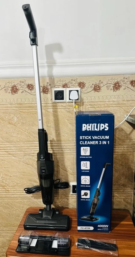 جاروبرقی عصایی سه کاره فیلیپس- قدرت 4000W وات مدل FC-6720
