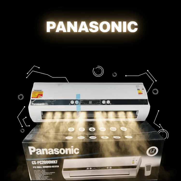 پنل هیتر دیواری پاناسونیک- مدل CS-PC2000MKF