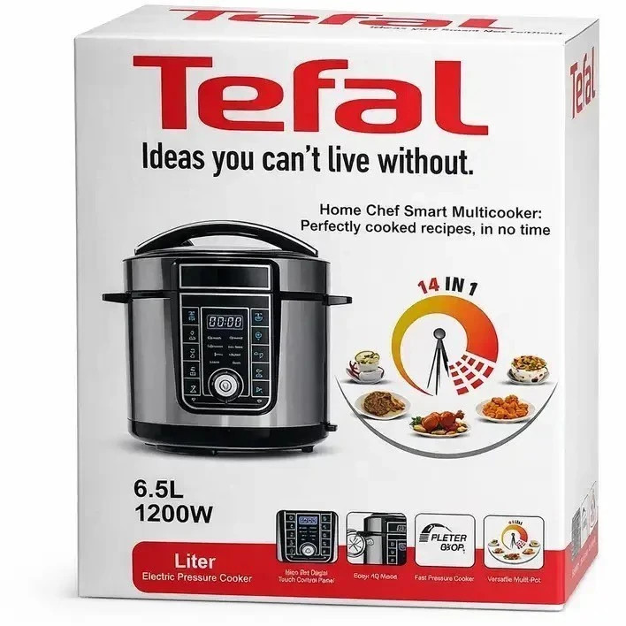 زودپز برقی تفال مدل Tefal 6.5L ظرفیت ۶.۵ لیتر چند کاره